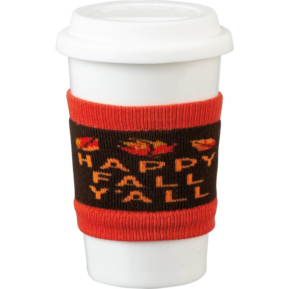Happy Fall, Ya'll Drink Sipper Sleeves (Set of 2)